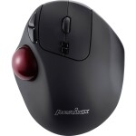 Perixx PERIMICE-717 D trackball bezdrôtový laserový/á čierna 7 tlačidlo 2000 dpi ergonomická, integrovaný trackball; 11568