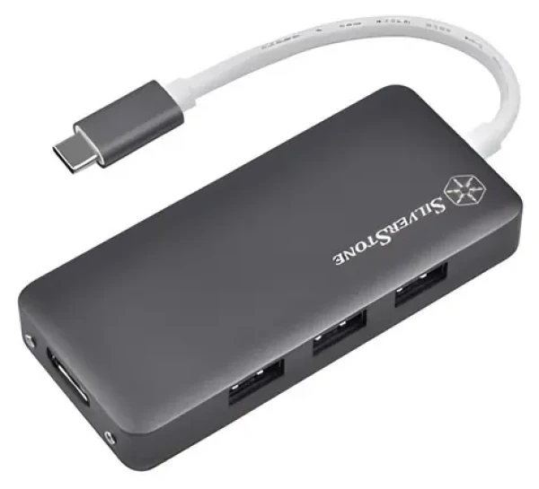 Silverstone SST-EP14C / USB-C hub / HDMI / 3x USB-A 3.1 / 1x USB-C PD 2.0 (SST-EP14C)