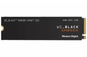 WD Black SN850X 2TB / M.2 SSD 2280 / NVMe PCIe 4.0 4x / TLC / čítanie:7300MBs / zápis:6600MBs / 5y (WDS200T2X0E)