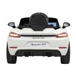 Mamido Elektrické autíčko Porsche Spyder RS ​​718 MP4 biele