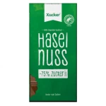 Mliečna čokoláda s lieskovými orieškami - Xucker (80 g) (46429-1-80g)