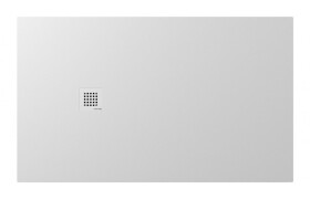 POLYSAN - TRENECA sprchová vanička z liateho mramoru s možnosťou úpravy rozmeru 150x90cm, biela matná 84310.11