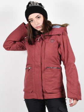 Billabong INTO THE FOREST VINTAGE PLUM dámske zimné bundy na snowboard