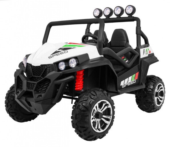 Mamido Detské elektrické autíčko Buggy Strong Lift 24V 4x4 biele