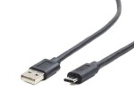 Gembird USB 2.0 A (M) - USB-C (M) kábel 1.8m čierna (CCP-USB2-AMCM-6)