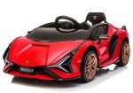 Mamido Detské elektrické auto Lamborghini Sian červené