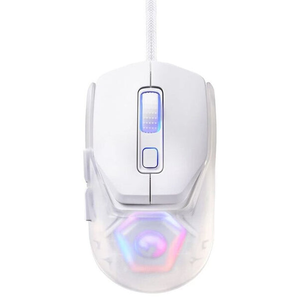 Marvo FIT LITE G1 biela / Optická myš / USB-A / 12000 DPI / RGB / 7 tlačidiel (FIT LITE G1 WH)