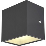 SLV SITRA CUBE 1002032 LED vonkajšie nástenné osvetlenie  10 W antracitová; 1002032