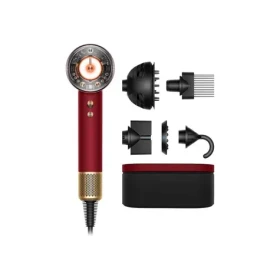 Dyson Supersonic Nural HD16 Red Velvet / Gold / sušič vlasov / 1600 W / difuzér / 4 teploty / 3 rýchlosti (594823-01)
