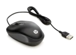 HP Travel Mouse čierna / Drôtová myš / USB / 1000 DPI / 2 tlačidlá