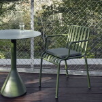 HAY Venkovní křeslo Palissade Olive