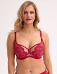 Podprsenka Gaia BS 1274 Frida soft balconette red-mokka 80F
