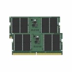 Kingston 64GB (2x 32GB) DDR5 5600MHz / CL46 / SO-DIMM / 1.1 V / On-Die ECC (KVR56S46BD8K2-64)