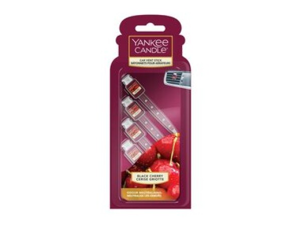 Yankee Candle Black Cherry vonné štipce do auta (5038580004342)