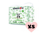 Bamboolove Plienky jednorazové bambus veľ. XS 2-4 kg 27 ks (55868BL)