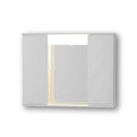 OLSEN SPA - Závesná skrinka so zrkadlom LUMIX II, III - Rozmery skriniek - 70 × 55 × 15 cm OLNPSE7055