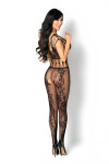 Bodystocking Miranda - BEAUTY NIGHT FASHION černá S/L