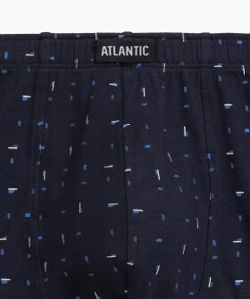 Pánske boxerky 3MH-194 A'3 - Atlantic M modrá-vzor