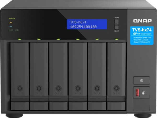 Qnap Súborový server NAS QNAP TVS-h674T-i5-32G