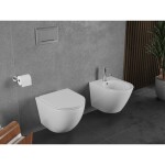 MEXEN - Lena Závesná WC misa Rimless Tornado, biela lesk 3322XX00T