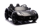 Mamido Mamido Elektrické autíčko Maserati GranTurismo Folgore 24V | 800W | 60 kg čierne
