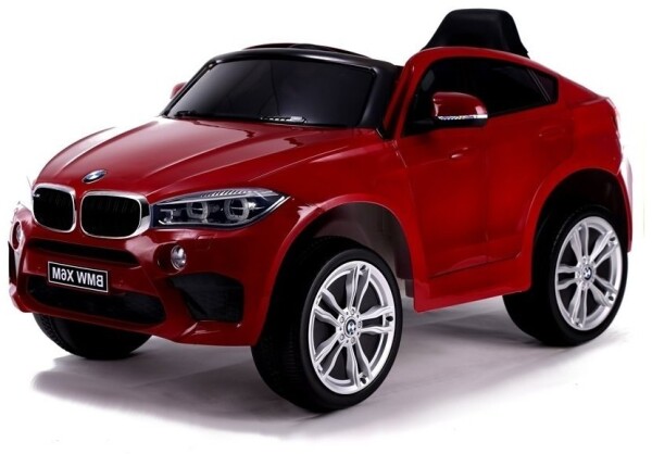 Mamido Elektrické autíčko BMW X6 M lakované červené