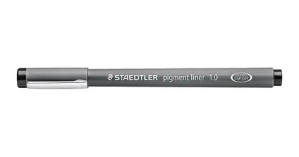 Staedtler Pigment Liner 308 čierna / Popisovač / 1 mm / 10 ks (308 10-9)