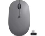 Lenovo Go Wireless Multi-Device sivá / Bezdrôtová myš / 2400 DPI / 2.4GHz USB-C dongle / Bluetooth (GY51C21211)