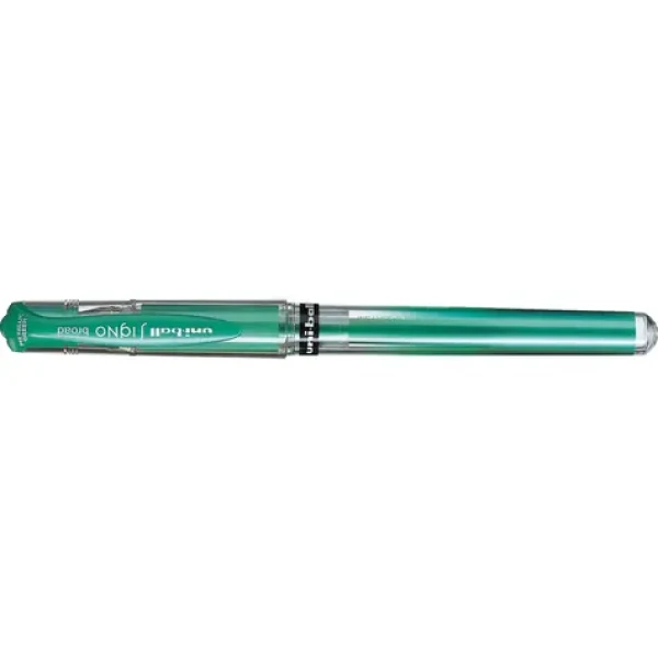 Mitsubishi UB SIGNO UM-153 metalická zelená / Gélový roller / Hrot 1,0 mm (146865)