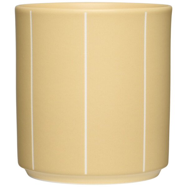 DESIGN LETTERS Porcelánový hrnček Nordic Pyjamas Yellow Butter 250 ml