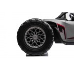 Mamido Elektrické autíčko Buggy Racing 2x200W šedé