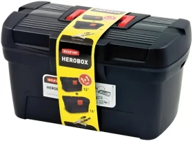 Keter HEROBOX 16"+13" / Box na náradie / Sada 2 ks / Vyberateľný organizér (195477)