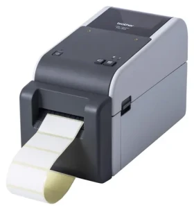 Brother Tlačiareň účteniek a štítkov 2" / Priama tepelná tlač / 300 x 300 DPI / USB/LAN (TD2320D300Z1)