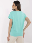 Tričko CLM TS 1639.12 turquoise XL