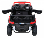 Mamido Detské elektrické autíčko Buggy UTV Strong 24V nafukovacie kolesá červené