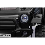 Mamido Mamido Elektrické autíčko OFF ROAD EXTREME 4x4 čierne 24V | 200W | 50 kg | EVA | LED | 2,4 Ghz | ECO koža