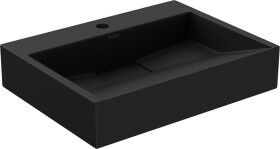 MEXEN - Ava umývadlo na dosku liaty mramor 1/O 50 x 38, čierna 23015071
