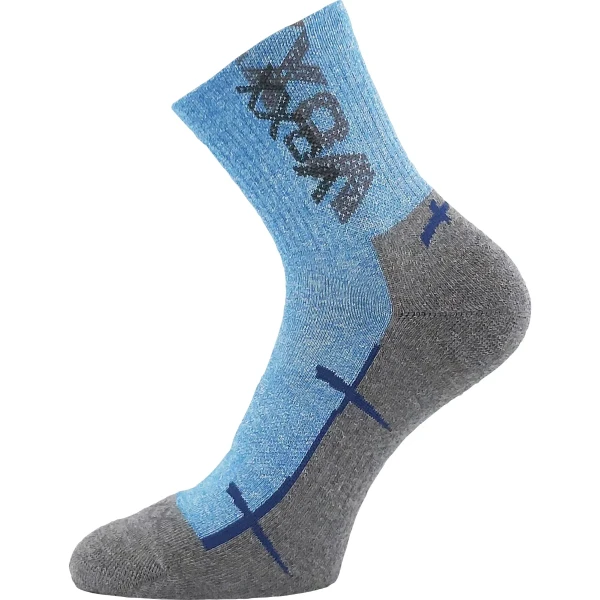 VOXX Ponožky sportovní WALLI s ionty stříbra SVĚTLE MODRÉ 35-38 126678