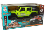 Mamido Terénne auto na diaľkové ovládanie Rock Crawler 2,4 GHz 1:8 zelené