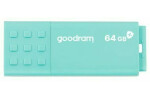 GOODRAM UME3 CARE USB 3.0 64GB zelená (3ks) / Flash disk / USB-A 3.0 / čítanie: 60MBs / zápis: 20MBs (SET UME3-0640CRR11)