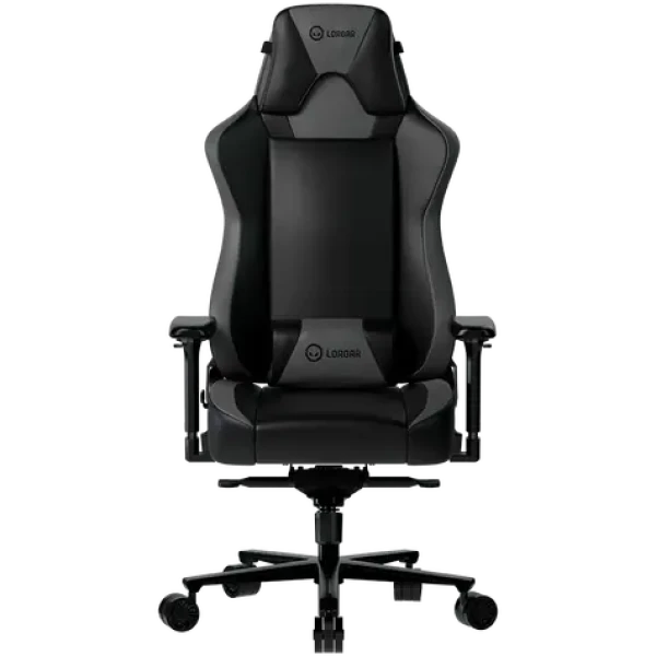 LORGAR Base 311 čierno-modrá / Herná stolička / nastaviteľná / syntetická koža / pojazdové kolieska / nosnosť 150 kg (LRG-CHR311BGY)