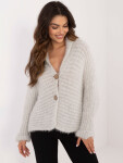 Dámsky sveter TW SW BI 25002.88P Light grey - FPrice one size světle šedá