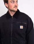 Carhartt WIP OG Detroit Jacket Black/Black stone washed M