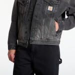 Bunda Carhartt WIP Helston Jacket UNISEX Black Destroy Wash, Splatter XS