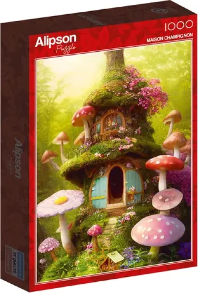 ALIPSON Puzzle Hubový domček