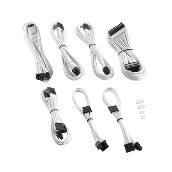 CableMod PRE ModMesh RT-Series Cable set pre RMi a RMx biely (CM-PCSR-16P3KIT-NKW-R)