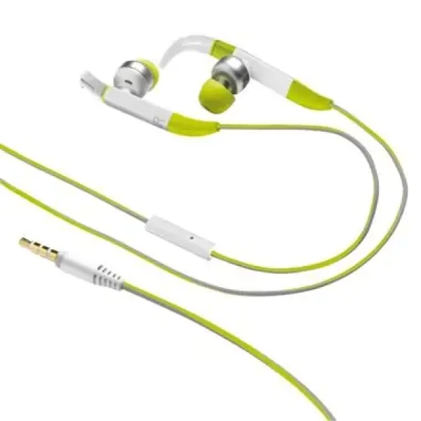 Trust Fit In-ear Sports Headphones / Slúchadlá s mikrofónom / zelená (20320-T)