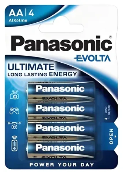 Panasonic Evolta AA / Alkalická batéria / 1,5 V (LR6EGE/4BP)