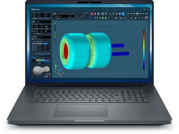 DELL Pro Max Plus 18 MB18250/ Ultra 7 265HX/ 32GB/ 1TB SSD/18" QHD+/RTX PRO 3000 12GB/FPR/W11Pro/vPro/3Y PS/bez adaptéra (DYXM4)