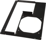 DimasTech PCI-Backpanel Micro-ATX grafitová čierna / Krycí panel slotov / Micro-ATX / 5 slotov (S0022GB)